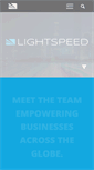 Mobile Screenshot of lightspeedmarketing.com